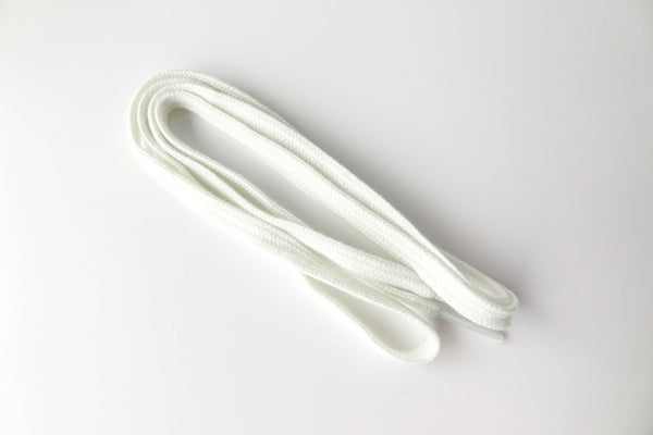 Shoelace white - for Lausanne Azur, St. Gallen Green-White M, Caslano Navy M